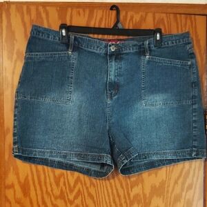 Zana Di Blue Jean Shorts Classic Design